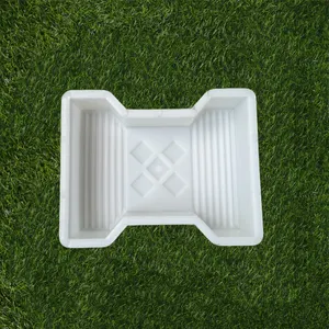 Pvc Pavimentazione Patio Pietra Calcestruzzo Muffa Copertura Interlock Stampaggio Prefabbricati di Piastrelle di Plastica Finitrice Stampo Blocco - Product Image 1