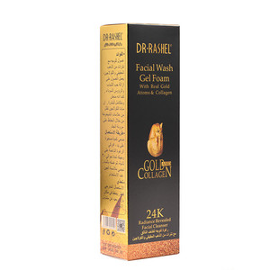 Mejor 24 K oro colágeno blanqueamiento facial Gel limpiador <span class=keywords><strong>de</strong></span> espuma - Product Image 5
