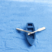 Bateau De haute Qualité et rame/maison de poupée//miniatures/belle mignonne/fée jardin gnome/mousse terrarium décoration/artisanat/bonsaï