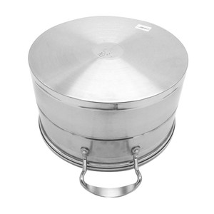 Vaporizador Industrial <span class=keywords><strong>de</strong></span> <span class=keywords><strong>acero</strong></span> <span class=keywords><strong>inoxidable</strong></span> <span class=keywords><strong>de</strong></span> 3 niveles para alimentos, olla apilable y vaporera - Product Image 4