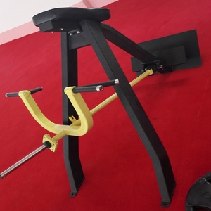 Thương mại phòng tập thể <span class=keywords><strong>d</strong></span>ục thiết bị tập thể <span class=keywords><strong>d</strong></span>ục tùy chỉnh logo T-Bar hàng máy với giá thép - Product Image 4