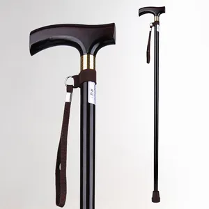 야외 제품 나무 손잡이 워킹 지팡이 가구 무릎 목발 노인 노인 나무 워킹 스틱