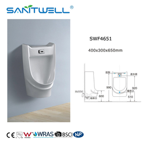 <span class=keywords><strong>Urinario</strong></span> sin Agua, Nuevos Modelos, Urinarios Portátiles de Cerámica para Hombres - Product Image 4