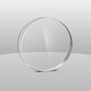 blank round glass trophy circle round shaped plexiglass awards thick round acrylic trophy plaque