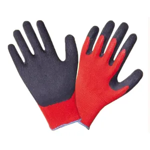 Guantes de trabajo de seguridad de látex para construcción