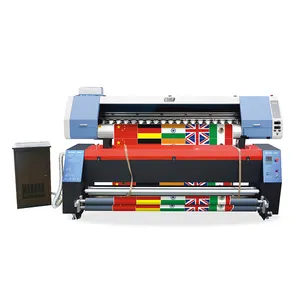 High Quality Digital Sublimation Flag Printer Machine With Double 5113 Print Head
