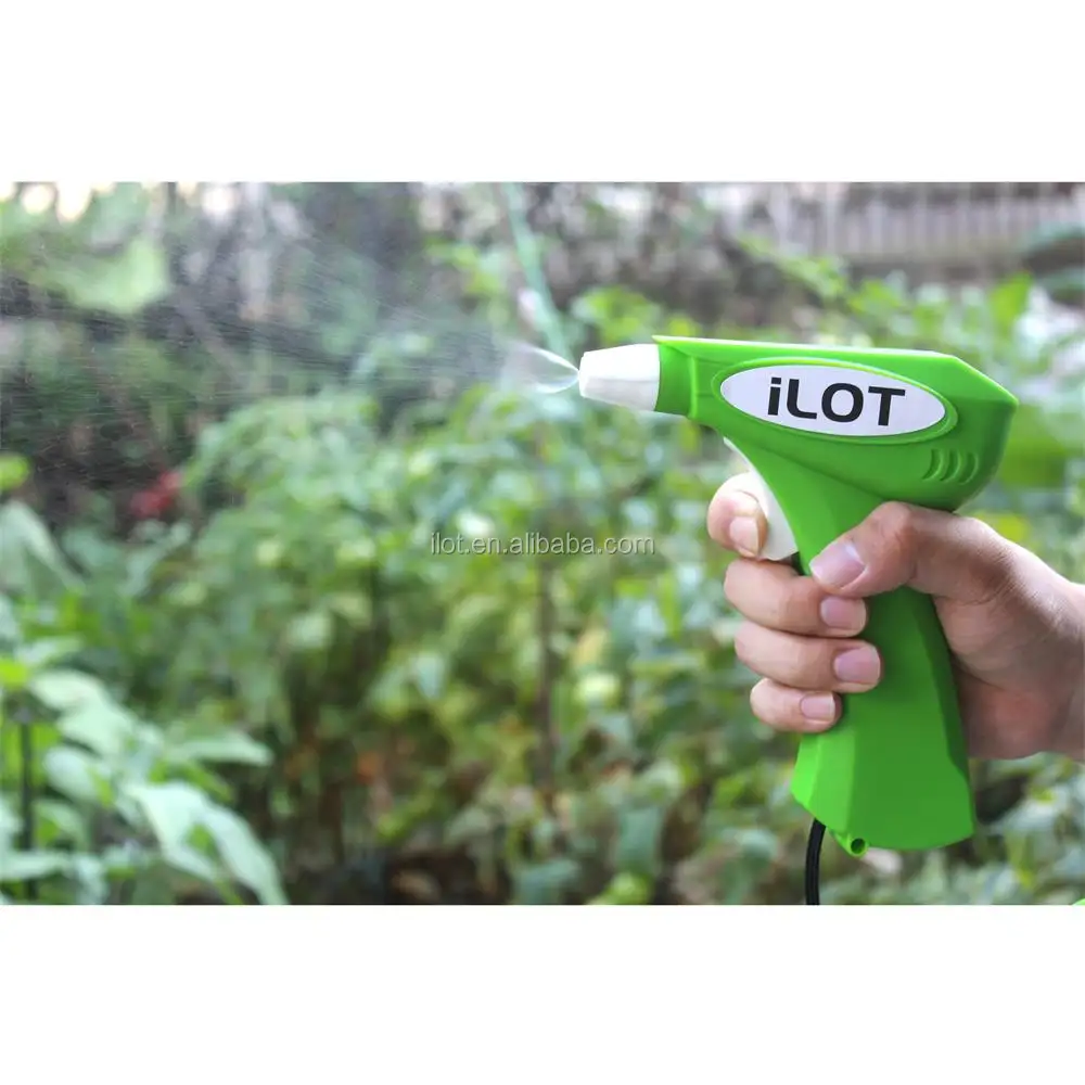 ILOT Batterij-operated Water Spuiten Fijne Mist Plastic Ongediertebestrijding Tuin Elektrische Trigger Sproeier