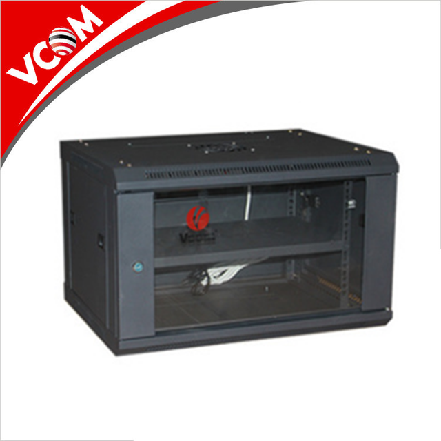 Wall Mounted 19 Inch Data Server 6U 9U 42U Network Rack Cabinet with Shelf in China