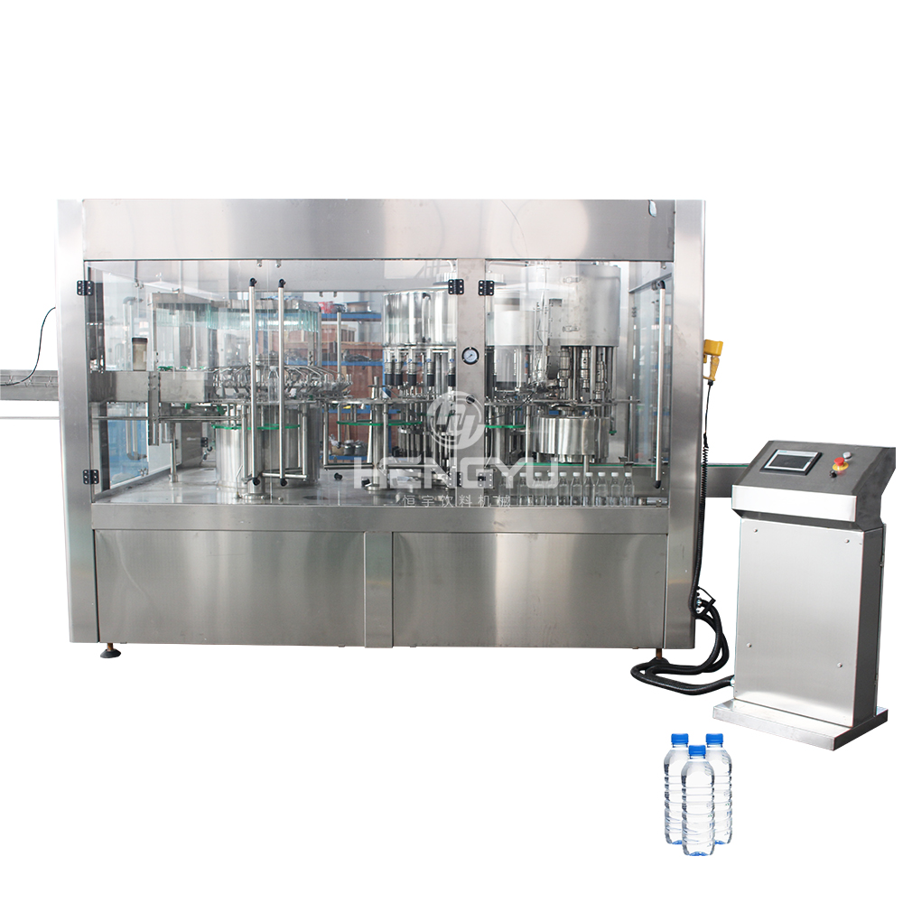 Hengyu, Полная производственная линия для бутылок и воды, проект завода по производству минеральной воды 12000bph