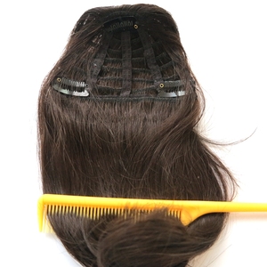 1 pcs 613 # Diritto Dei Capelli Umani Bangs Fringe Remy Malese Anteriore Dei Capelli Clip di Capelli Delle Donne <span class=keywords><strong>Bionda</strong></span> <span class=keywords><strong>Frangetta</strong></span>