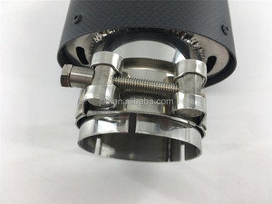Personalizado <span class=keywords><strong>akrapovic</strong></span> escape estilo doble fibra de carbono silenciador de escape <span class=keywords><strong>tubo</strong></span> silenciador consejos - Product Image 5