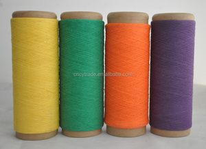 Tốt Nhất Bán Giá Rẻ Giá Tái Chế Mở Cuối 40% Bông 60% Polyester Ne16 Pha Trộn Đan Dệt Huỳnh Quang Nhuộm Lông Cừu Sợi 40S - Product Image 2