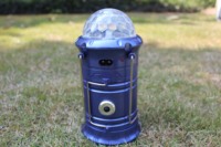 Lanterne de camping portable rechargeable Goldmore 6W 3 en 1 LED Crystal Magic Ball pour extérieur