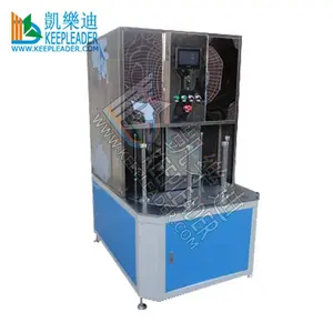 Máquina de fabricação de caixa cilíndrica transparente, para a soldagem inferior da caixa de pvc_pet de alta frequência pvc_apet