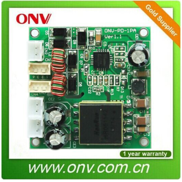 10/100 м POE PD Модуль 12 В Power Over Ethernet
