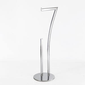 En Forme De T Porte-Brosse De Toilette Avec Debout Porte-Papier Hygiénique - Product Image 5