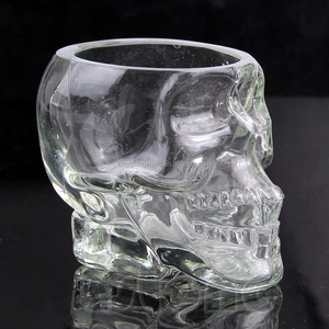 كوب زجاجي على شكل جمجمة/كوب زجاجي حسب الطلب - Product Image 2