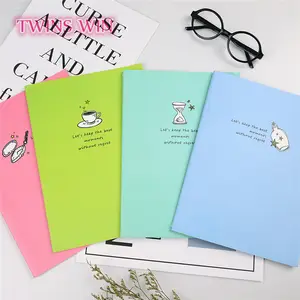Italië Fashion Goedkope Bulk School Briefpapier Items Lijst Met Prijs Groothandel Mooie Afdrukken Snoep Kleur Papier Notebooks