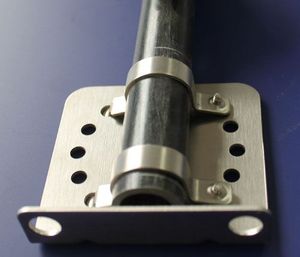 Stainless Steel Universal Pedestal Electric <strong>Fence</strong> <strong>Post</strong> <strong>Bracket</strong> - Product Image 4