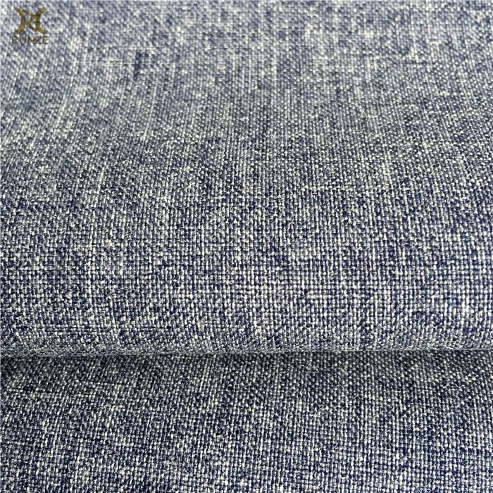 Keten katyonik Polyester kumaşlar/Mitation keten katyon kanepe ev tekstili için Oxford kumaş üreticisi