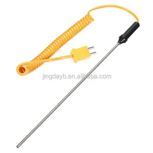 ใหม่ K ชนิดดิจิตอลเทอร์โมมิเตอร์เซ็นเซอร์สแตนเลส Thermocouple วัดอุณหภูมิราคาโรงงาน