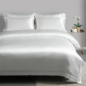 Ensemble de literie en soie luxueuse Taihu Snow, draps en soie luxueux - Product Image 3