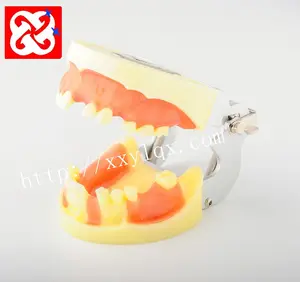 Edentula implant modello di pratica con gomma morbida per il taglio, la sutura e di impianto può essere fissato in dental simulator testa - Product Image 1
