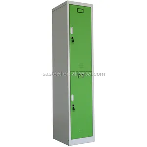 China Shenzhen Hoge Kwaliteit Kleurrijke 2 Deur Stalen Kast Locker/Key Locker