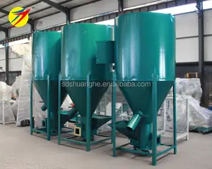 Hot sale poultry feed mixer machine and hammer mill cost of poultry feed mill in nigeria