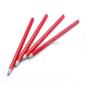 Tukang Kayu Pensil Grosir Promosi Segitiga Berbentuk Jumbo Kayu HB Pensil Standar Hitam Longgar