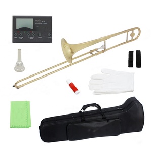 Instrument de musique chinois Prix ​​bas Vente directe d'usine <span class=keywords><strong>Trombone</strong></span> alto Or Argent Instruments à vent <span class=keywords><strong>Trombone</strong></span> en cuivre - Product Image 5