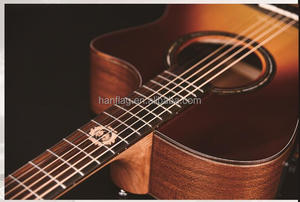 40 pollice solid top in abete sapele posteriore dado osso lucido legno acoustic <span class=keywords><strong>guitar</strong></span> - Product Image 3
