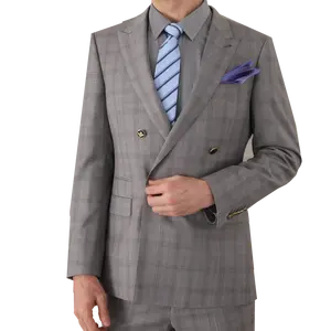 Custom made Mens anzug wolle und kaschmir stoff tailor made hochzeit slim fit anzüge für männer 2 stück