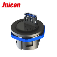 Nuevo Conector Micro USB Macho-Hembra Impermeable IP67