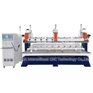 Multi Head 1 4 6 8 10 Rotary 5 Axis 3D Wood Duplicators Carving Machines、Carving Duplicator Machine