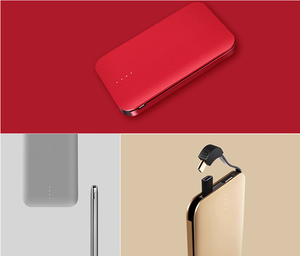 Mini-batterie portable, batterie d'alimentation avec ligne, téléphone portable d'urgence, idée de cadeau pour électronique de consommables - Product Image 5