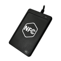 Lector de Tarjetas NFC USB Portátil de 13.56MHZ RFID ISO14443 ACR1252U