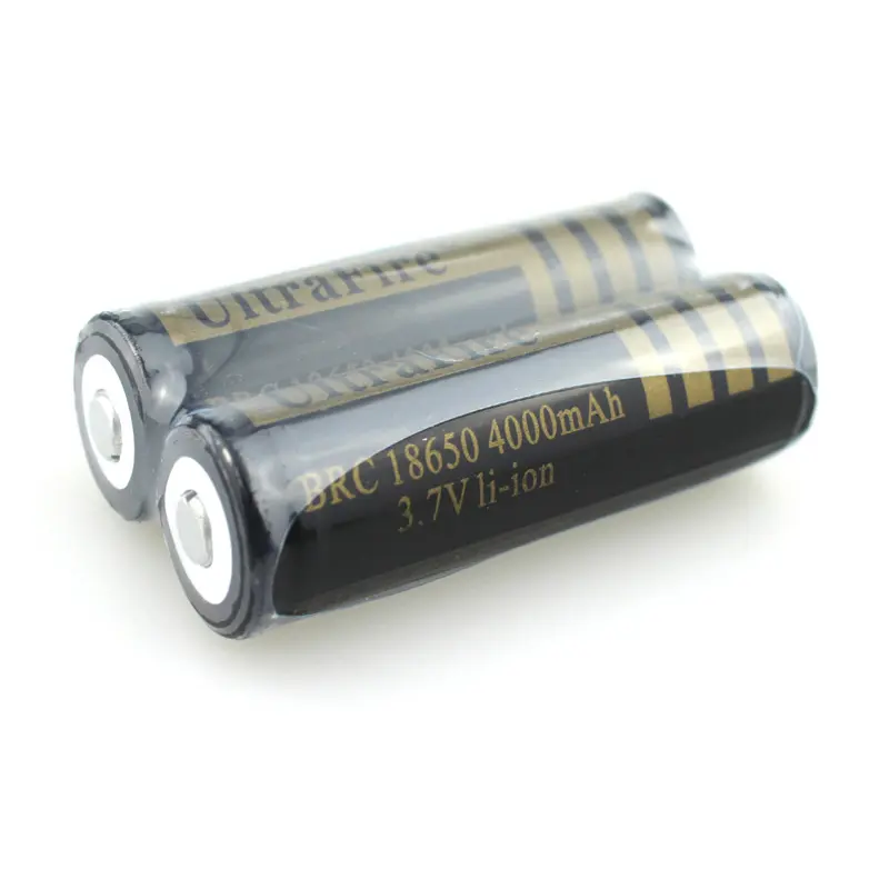 Ultrafire BRC18650 4000mAh 3.7V Li-ion Rechargeable Battery with Protected PCB