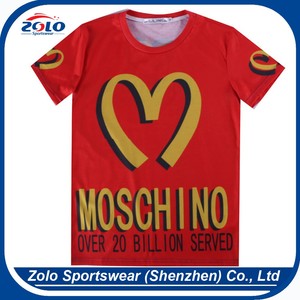 Vendedor de la fábrica de China de moda impresión de la raya blanco <span class=keywords><strong>y</strong></span> negro t-shirt - Product Image 3