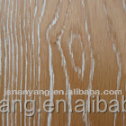 Beyaz fırçalanmış meşe katı parke parke mühendislik ahşap döşeme - Product Image 2