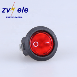 KCD1-8-101N Công Tắc Bật Tắt Thuyền 20A 12V Với Đèn LED Đỏ Tròn M20 - Product Image 3