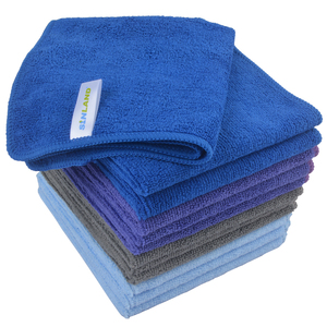 Toalla <span class=keywords><strong>de</strong></span> <span class=keywords><strong>Mano</strong></span> Negra <span class=keywords><strong>de</strong></span> Microfibra Sunland, Tamaño 30x30 - Product Image 4