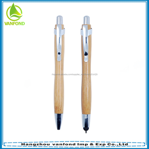 Promocional de alta calidad eco friendly <span class=keywords><strong>bamboo</strong></span> bolígrafo y lápiz juego - Product Image 3