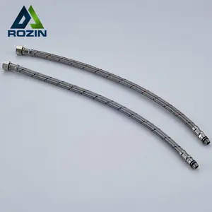Rozin robinet mitigeur froid/chaud, une paire de 60cm tuyaux d'alimentation d'eau pour cuisine/salle de bains pièces de rechange pour robinetterie