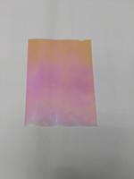 Film transparent en cellophane dichroïque royal irisé de 18 microns pour matériaux d'emballage et papier d'emballage
