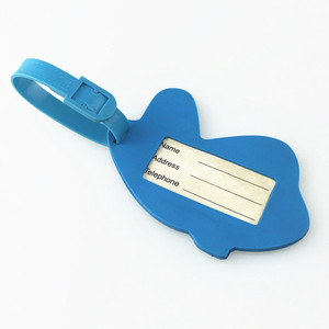 Etiqueta de seguridad con logotipo personalizado en relieve para viaje, avión, equipaje, equipaje, goma suave de pvc, novedad - Product Image 3