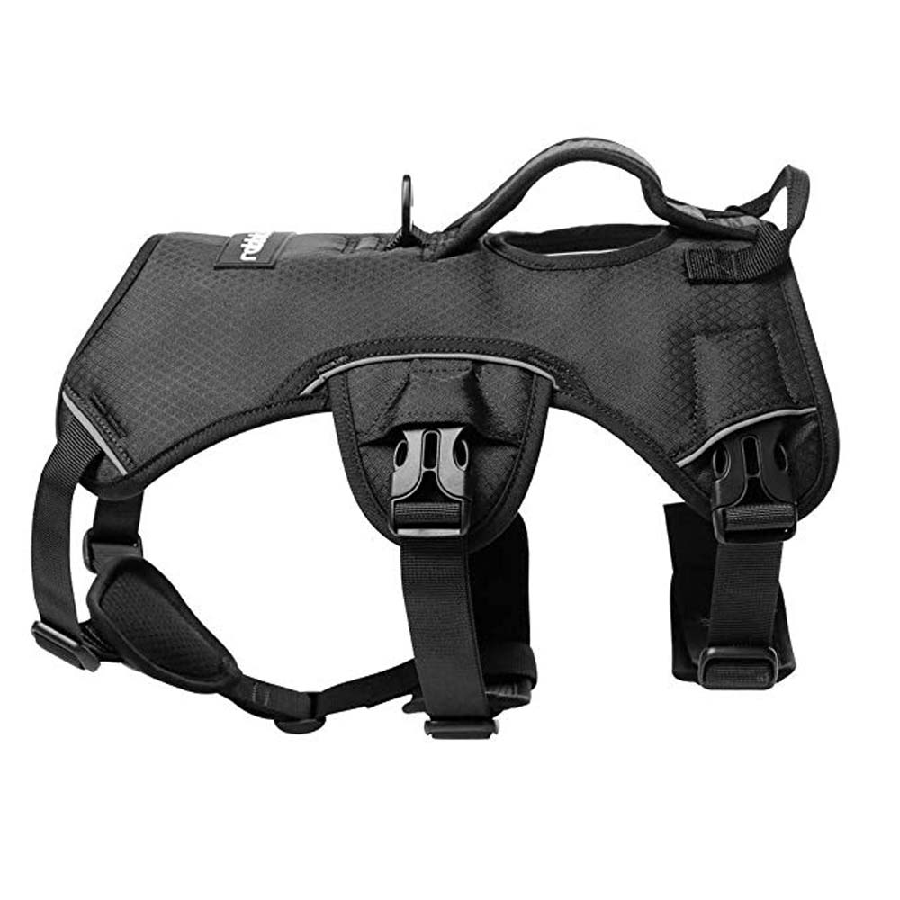 Светоотражающий комфортный мягкий Регулируемый не тянущийся жилет для тренировок на открытом воздухе для больших собак