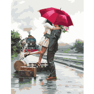 Kit di <span class=keywords><strong>pittura</strong></span> a olio su ordinazione moderna della città tradizionale immagine di arte della parete <span class=keywords><strong>acrilica</strong></span> con soggetto animale per la decorazione della casa - Product Image 5