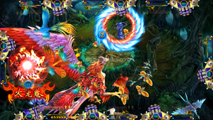 Juego de mesa de bolas para hombre y Fénix, máquina de juego para disparar pájaros y peces, con 50% de ganancia, Software para armario - Product Image 2