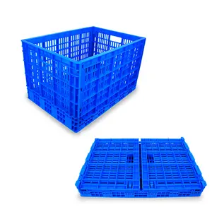 Пластиковый складной ящик для фруктов и овощей под заказ
